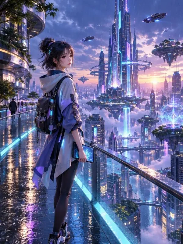 霓虹街的蜂鸟少女 封面